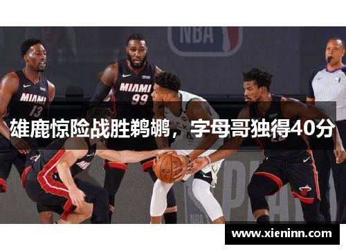 雄鹿惊险战胜鹈鹕，字母哥独得40分